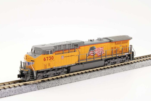 鉄道模型 KATO EMD GE U50 UNION PACIFIC #32 Kato 176-7618 - EMD SD 70M DC Silent Union Pacific (UP) 4444