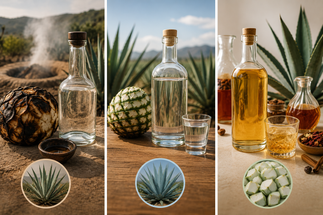 Diferencia entre mezcal, tequila y licor de agave
