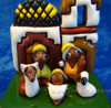 Fair Trade Tiwanaku nativity - Bolivia