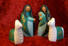 Nativity with llamas