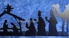 Silhouette Iron Nativity Scene - Fair Trade from India