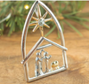 Nativity lapel pin