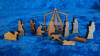 Mini Wooden Nativity Scene Made in Maine