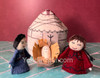 Yurt Nativity from Nepal