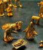 Brass nativity set India