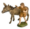 donkey with driver marolin nativity