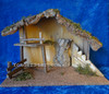 Fontanini nativity stable wood