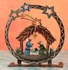 Circle of Stars nativity scene