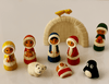 Inuit Eskimo nativity set