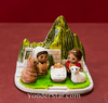 Machu Picchu nativity scene