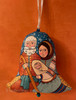 Hand-painted Ukrainian Nativity Bell Ornament