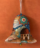 Handmade Ukrainian Christmas ornament with nativity scene