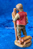 Durable polymer Fontanini Jude the Woodsman nativity figurine
