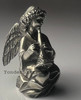 nativity angel made in usa from pewter