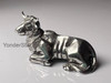 seated cow Danforth pewter nativity
