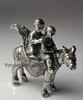 children on donkey Danforth pewter nativity