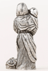 woman and child danforth nativity pewter