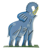 Haiti nativity scene elephant