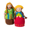 Knitted nativity scene fair trade from Peru.