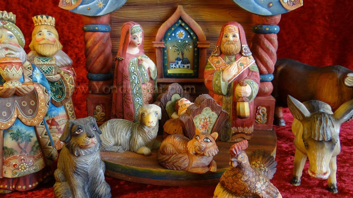 G DeBrekht : Our Favorite Heirloom Nativity Sets - Day Two