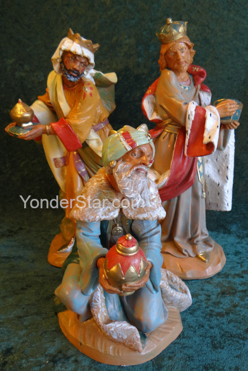 large fontanini nativity set