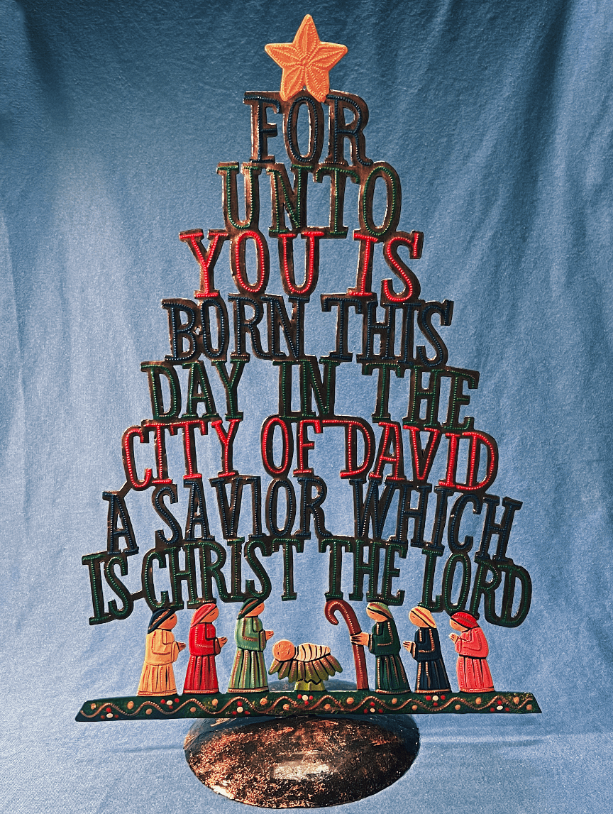 City of David Nativity Scene from Haiti Yonder Star Christmas Shop LLC