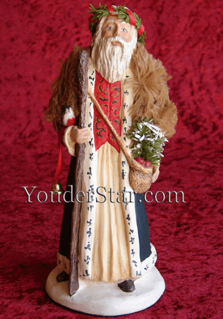 old world father christmas dolls