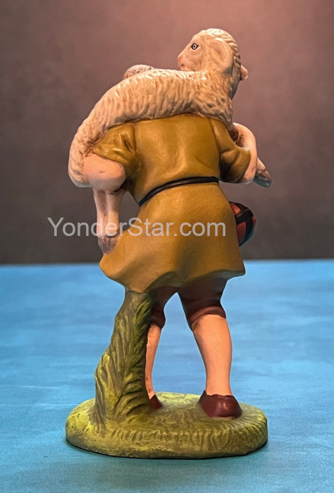 Shepherd Boy with Sheep - Marolin Nativity Scene Germany - Yonder
