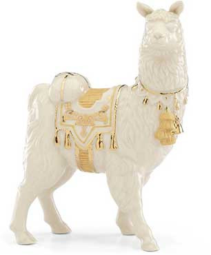 Llama First Blessing Lenox Nativity Set - Yonder Star Christmas