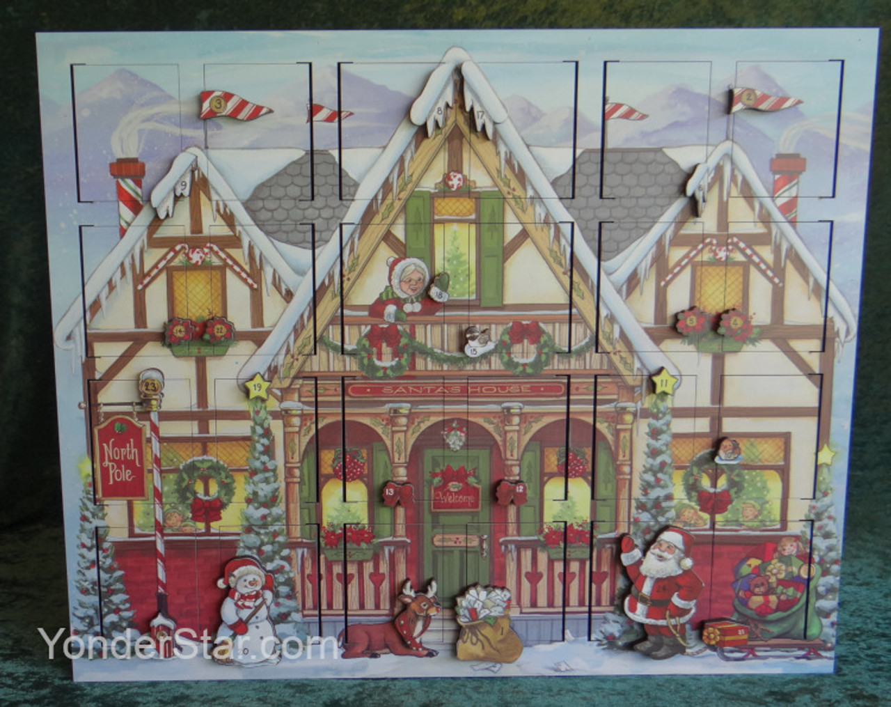Byers' Choice Christmas House Advent Calendar - 3