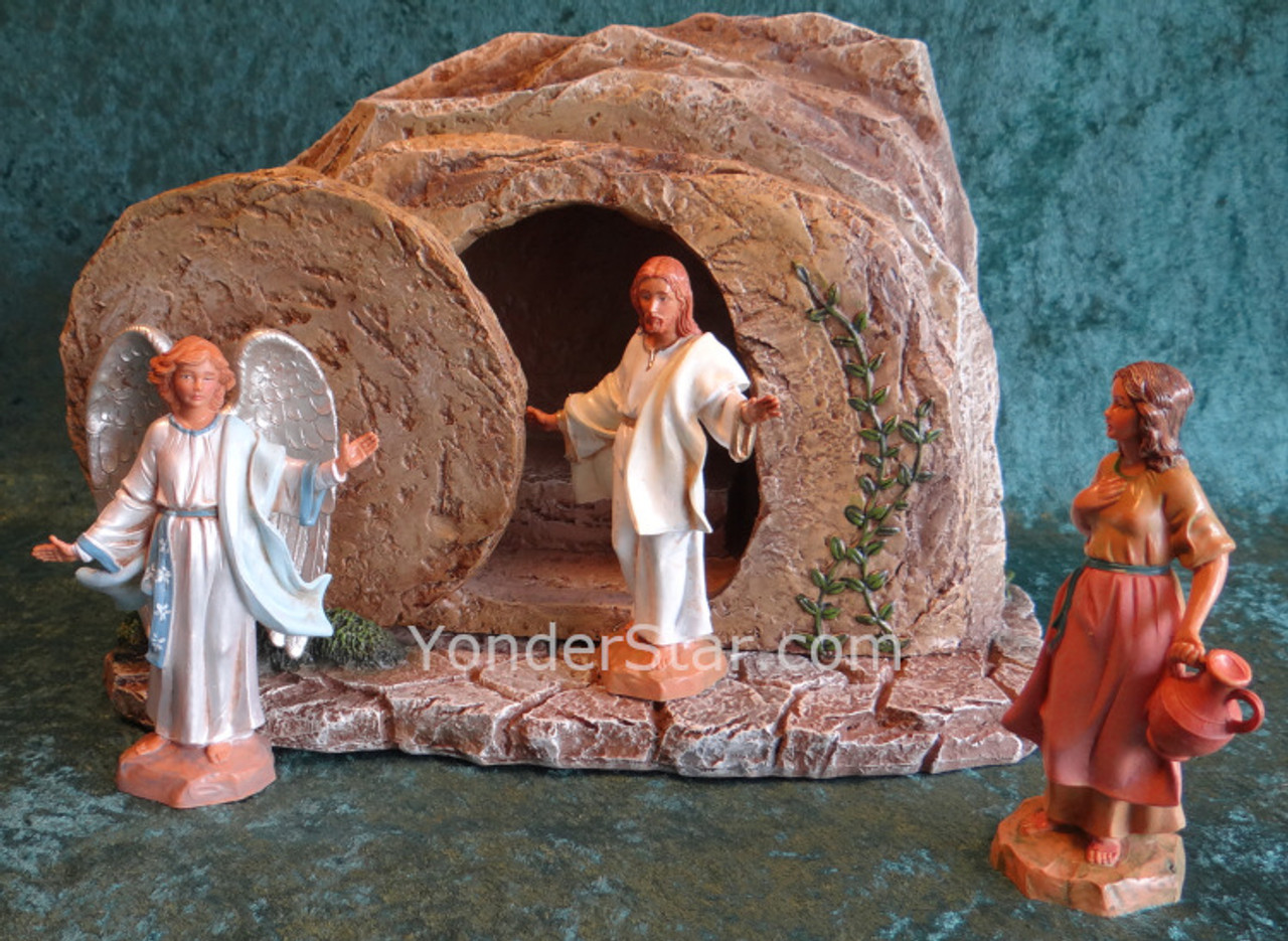 Fontanini Life of Christ Resurrection Scene | Yonder Star