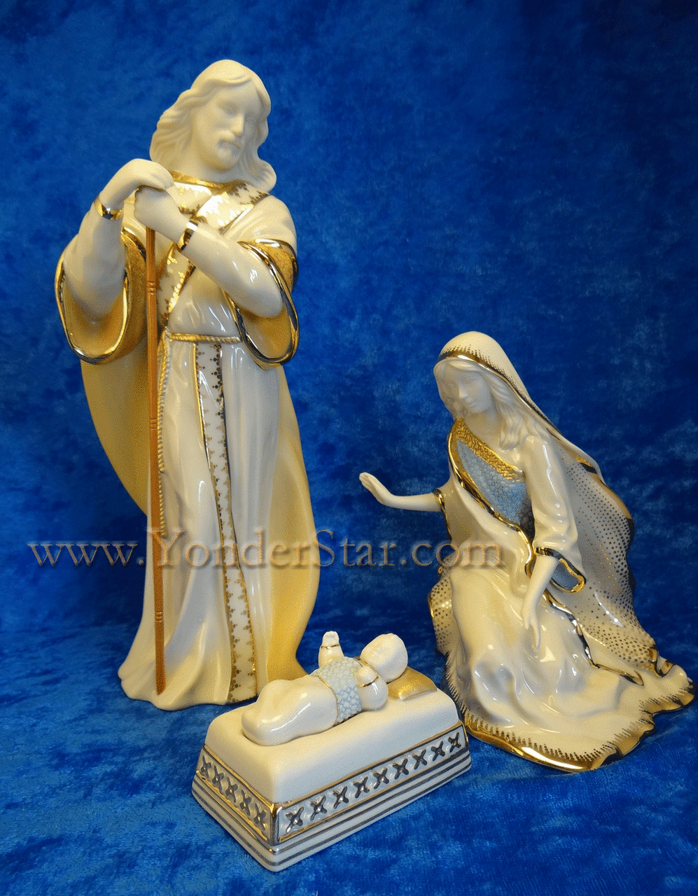 Vintage lenox nativity set deals