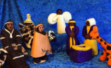 Can You Spot the Mokorotlo in this Nativity Set?