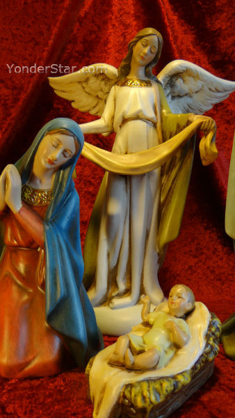 6" Scale Joseph's Studio Nativity 10 pcs 35930 Yonder Star Christmas