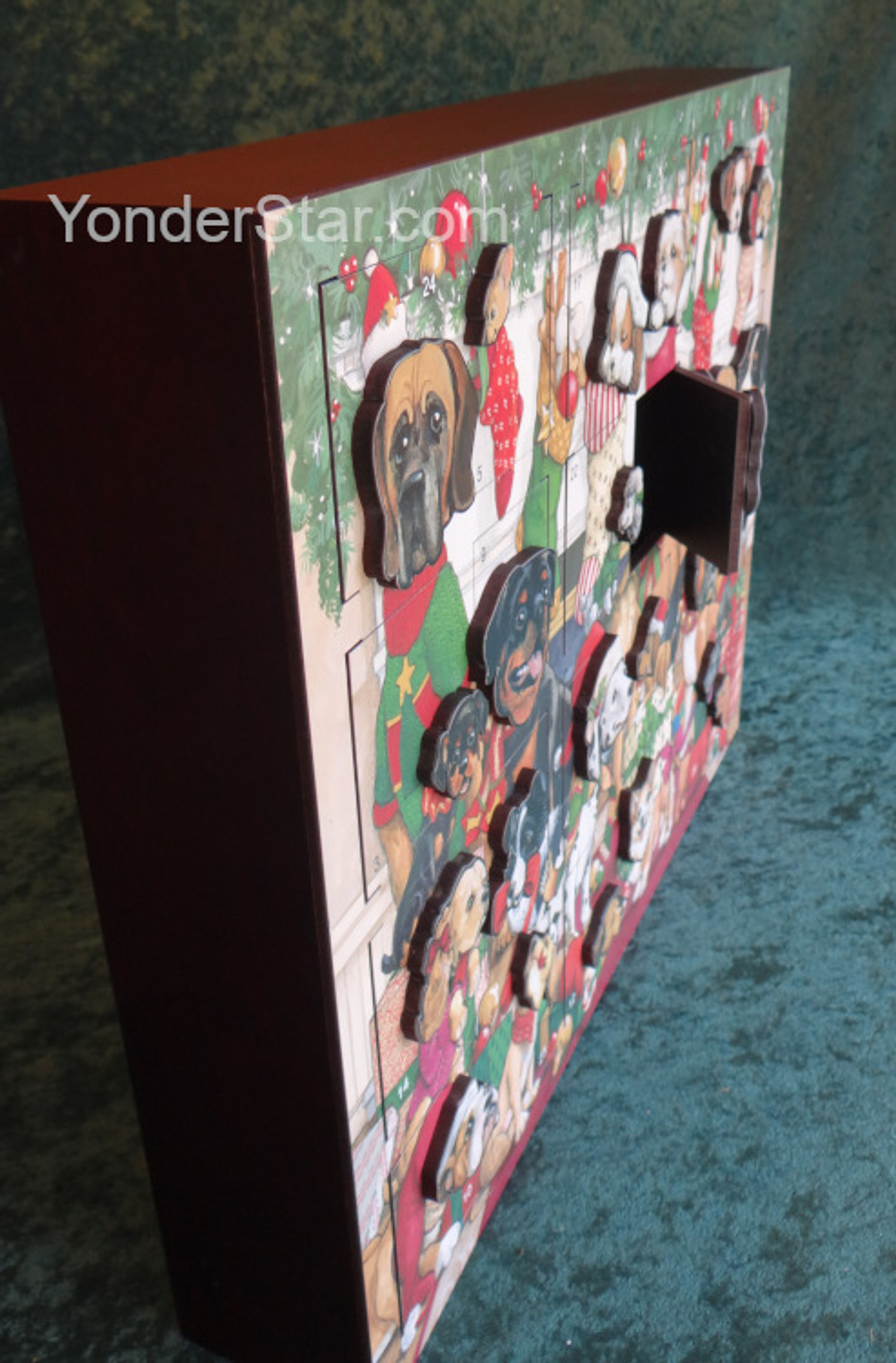 Dog Advent Calendar Yonder Star Wooden Advent Calendar w Dogs