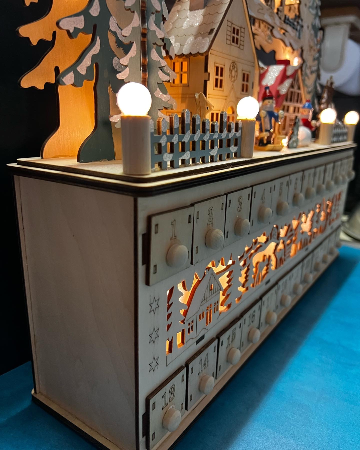 Advent Calendars YonderStar Wooden Advent Calendars