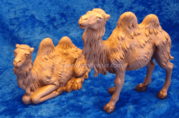 Fontanini nativity small camels