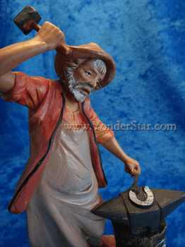 Orion - 7.5" Fontanini Nativity Scene Blacksmith 52840 Orion - 7.5" Fontanini Nativity Scene Blacksmith 52840