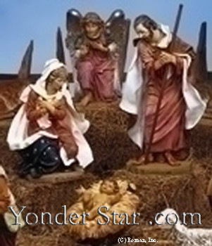 Holy Family - 50" Scale  Fontanini Nativity Scene