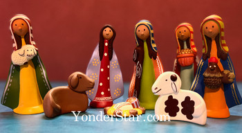 Peru nativity scene