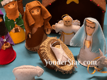 Nicaragua nativity set