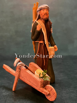 Isaac and Wheelbarrow Companions Nativity Set