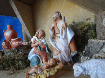 Mini nativity scene Fontanini