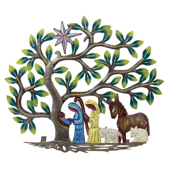 bayawonn tree nativity scene