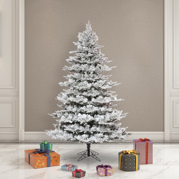 Flocked Kiana Artificial Christmas Tree Vickerman 