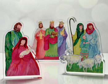 usa nativity scene Laura Giles art