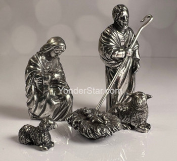Danforth pewter holy family starter set