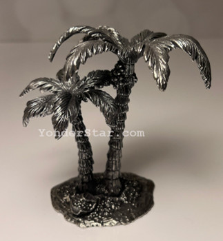 pewter palm tree for nativity made in america