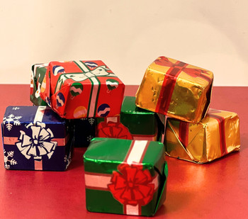 Foil wrapped chocolate 