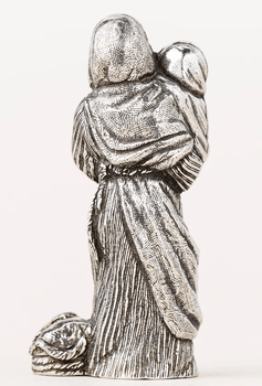 woman and child danforth nativity pewter